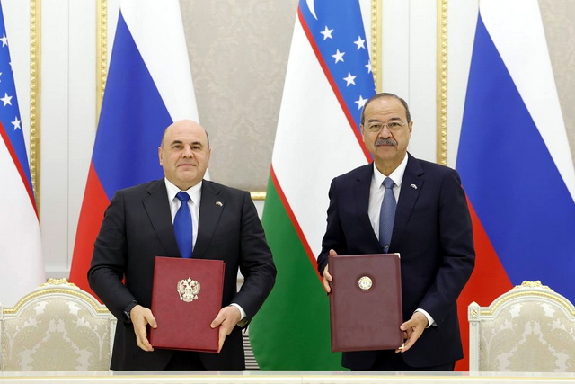 Uzbekistan and Russia sign multiple documents