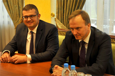 Глава МИД Узбекистана встретился с государственным секретарем МИД Латвии