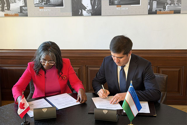 Узбекистан завершил двусторонние переговоры с Канадой и Панамой по ВТО