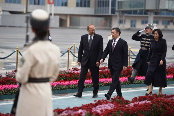 President of Kyrgyzstan arrived in Uzbekistan