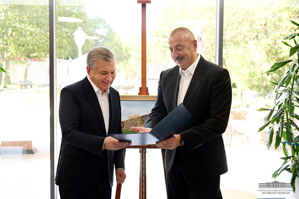 President of Uzbekistan visits the city of Shusha