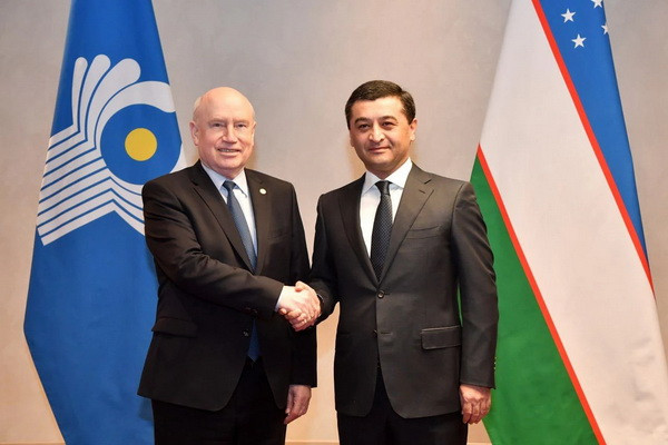 A meeting of the CIS Secretary General and the Foreign Minister of Uzbekistan takes place in Samarkand