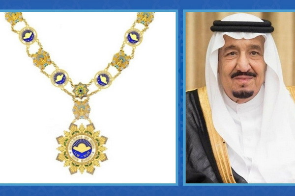 The King of Saudi Arabia was awarded the Order "Oliy Darajali Imom Bukhoriy"