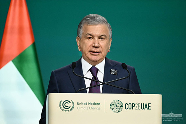 President of Uzbekistan puts forward a number of important initiatives as part of the global climate agenda