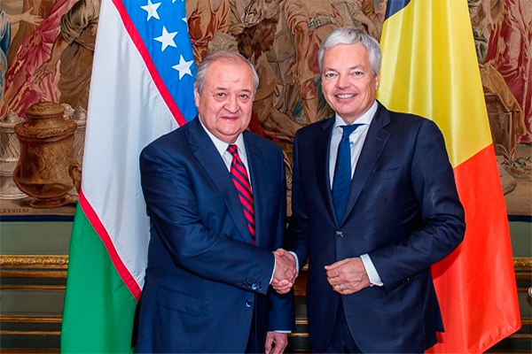 Uzbek FM meets with Deputy Prime Minister of Belgium