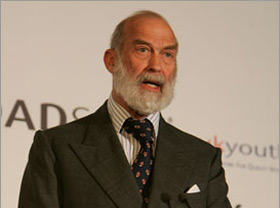 Prince Michael of Kent visits Uzbekistan