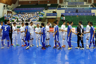 Iran futsal team outplays Uzbekistan