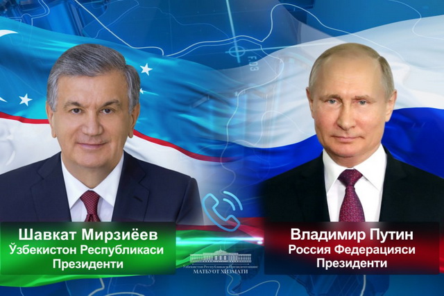Leaders of Uzbekistan and Russia discussed key bilateral cooperation issues