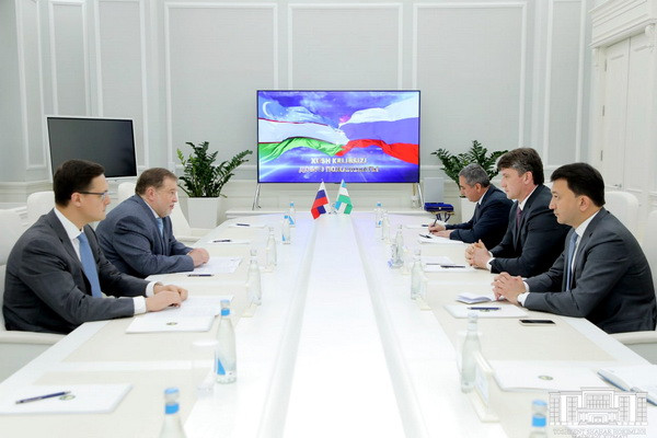 В столичном хокимияте прошла встреча с послом Российской Федерации