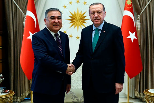 Ambassador of Uzbekistan presents credentials to President of Turkey