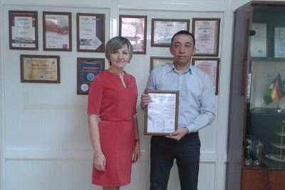 Сертификационный орган ASTRAIA вручил сертификат соответствия ISO 9001 ООО TUS buero