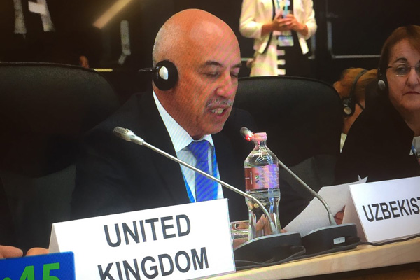 Minister of Health made a presentation at the session of the WHO Regional Committee for Europe