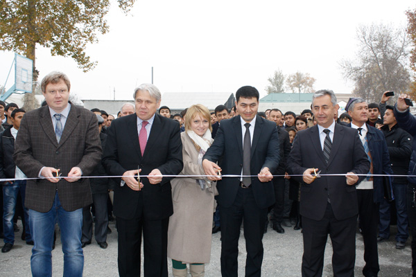 Knauf opens resource center in Margilan