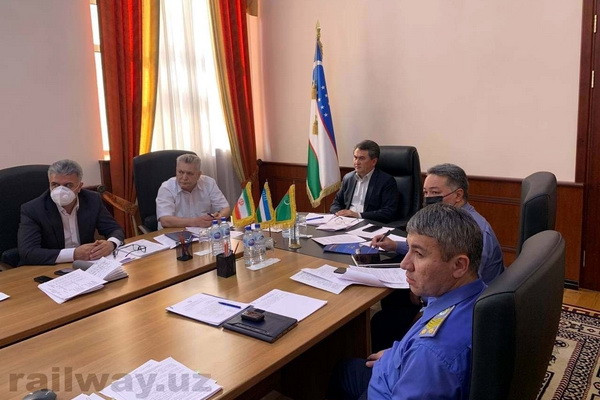 The next video conference of the delegations of the railway administrations of Uzbekistan, Turkmenistan and Iran takes place