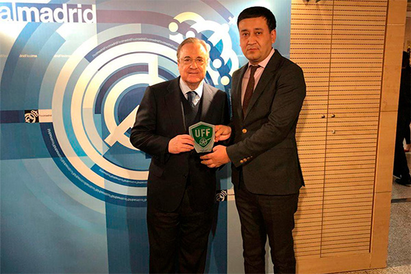 Президенты ФФУ и «Реала» обсудили вопросы сотрудничества