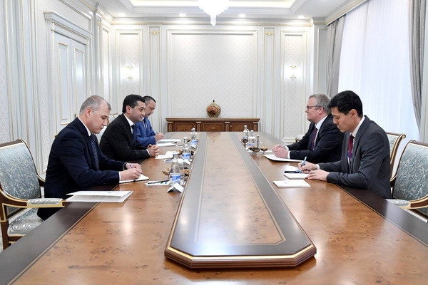 Bakhtiyor Saidov meets with the coordinator of OSCE projects in Uzbekistan