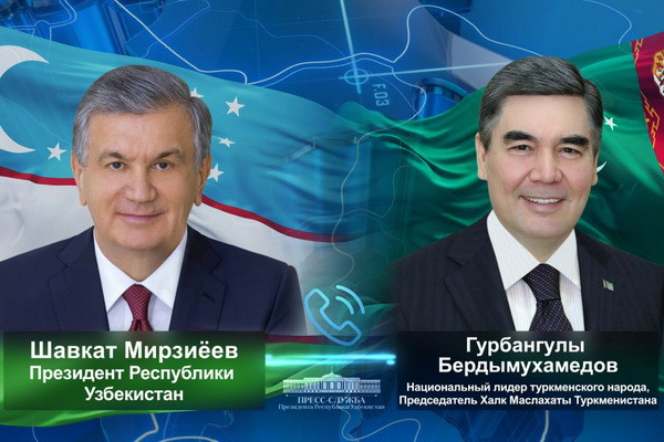 Лидер Туркменистана сердечно поздравил Президента Узбекистана с днем рождения