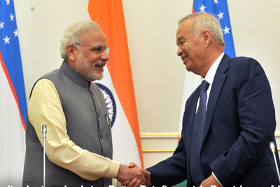 Visit of Modi to lift Uzbek-Indian relations to new level