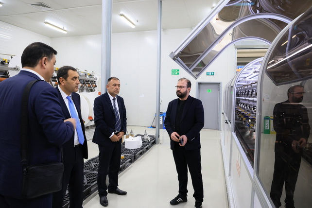 Хоким Ферганской области ознакомился с деятельностью крупных промышленных предприятий Конии