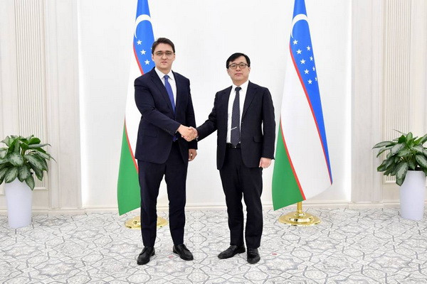 Uzbek DFM holds meeting with the delegation of MFA of Japan