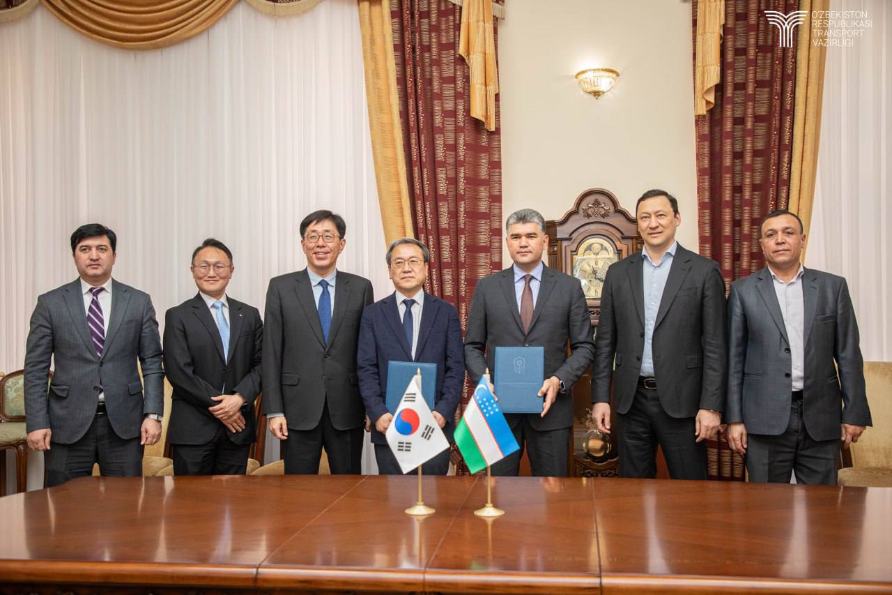 Uzbekistan and South Korea begin feasibility study for new high-speed railway