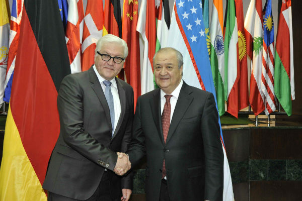 Abdulaziz Kamilov holds talks with German FM