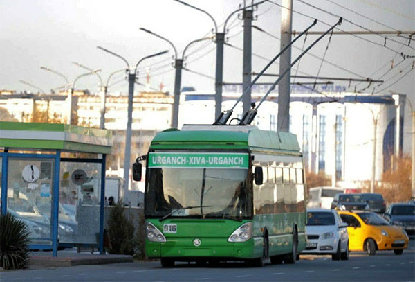 Trolleybus service resumed in Khorezm region