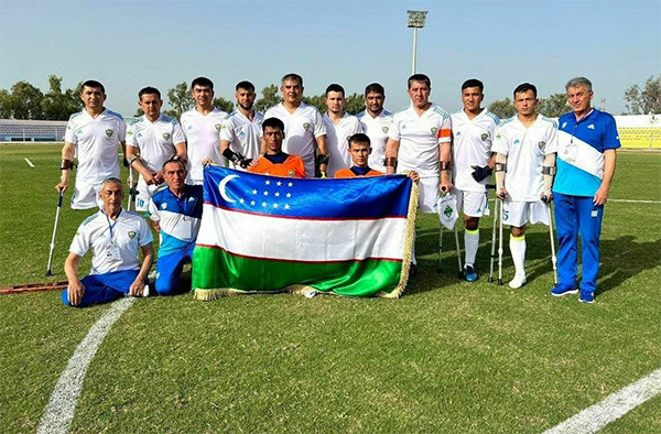 Uzbekistan amputee football team progresses to semifinals of the World Championship