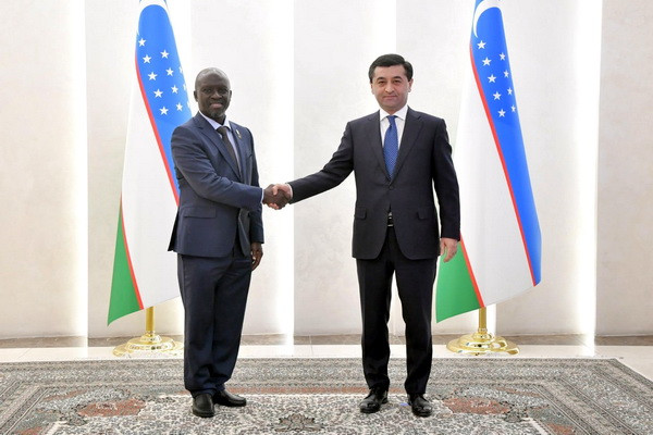 Bakhtiyor Saidov receives the Ambassador of Ghana to Uzbekistan
