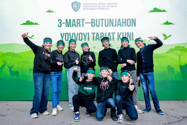 Tashkent schoolchildren tested their environmental knowledge