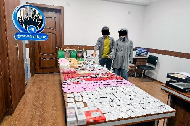 Жиззах ва Самарқанд вилоятларида ноқонуний дори воситалари савдосига чек қўйилди
