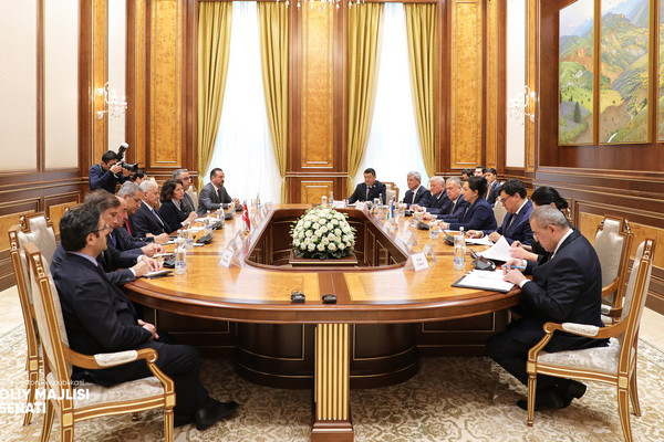 The Chairman of the Senate meets with the delegation of the Council of Elders of the Organization of Turkic States