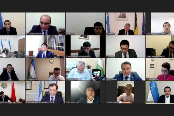 Uzbek DPM holds meeting to discuss enhancing collaboration with the United States, EU and China
