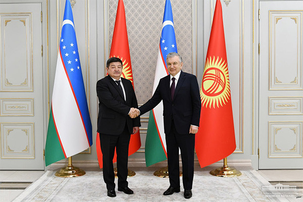 President of Uzbekistan receives the Prime Minister of Kyrgyzstan
