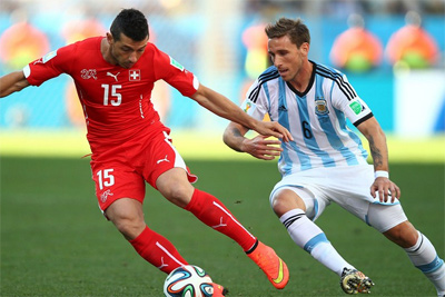 World Cup: Argentina defeats battling Switzerland