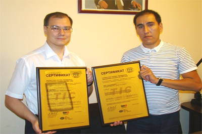 Uzjeldorpass expands scope of its quality management system ISO 9001