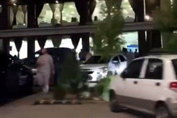 В ресторане «Райхон» произошло задымление