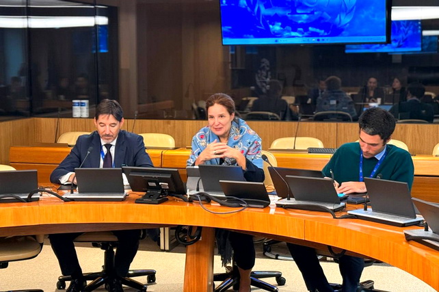 Chairperson of the Senate Meets with ILO Regional Director in Geneva