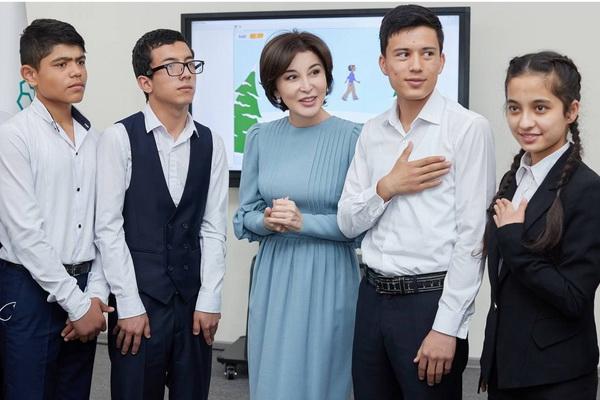 Zamin Education class opens in a specialized boarding school in Bukhara region