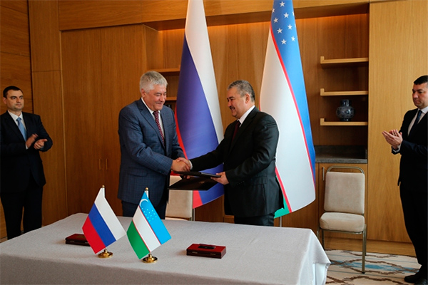 Uzbek, Russian Interior Ministries sign cooperation protocol