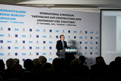 Tashkent hosts symposium on earthquake safe constructions