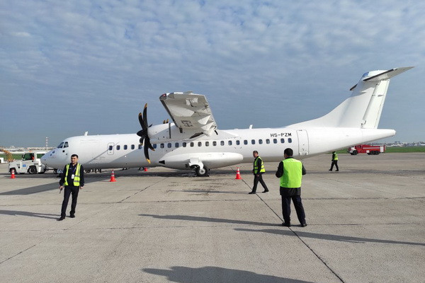 The second plane of Silk Avia arrives in Tashkent