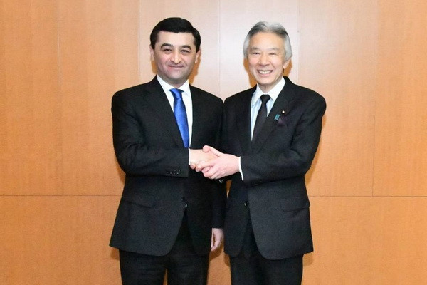 Uzbek FM holds a meeting with the Minister of Education, Culture, Sports, Science and Technology of Japan