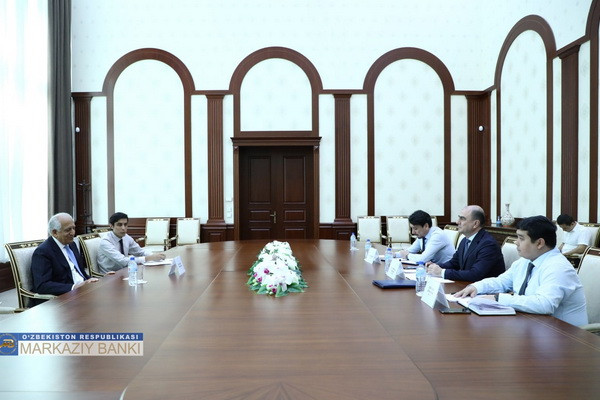 Central Bank of Uzbekistan hosts a meeting with a member of the Board of Directors of Cerberus Capital Management, LP and Qatar Sovereign Fund