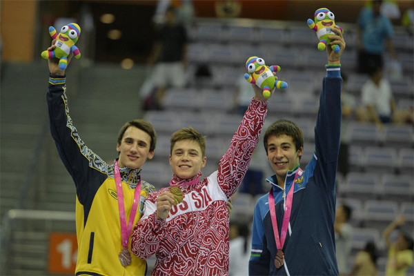 Gymnast Timur Kadirov claims bronze medal at Youth Olympic Games