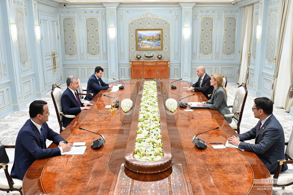 Президент Узбекистана принял делегацию США