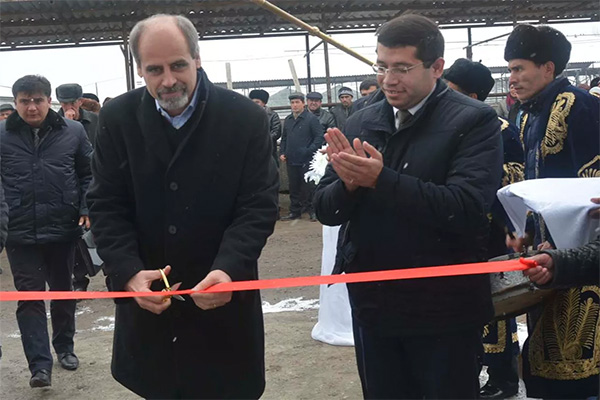 Андижон вилоятида биогаз қурилмаси ишга туширилди
