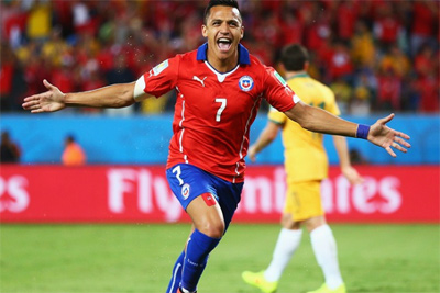 Chile outplays Australia in World Cup