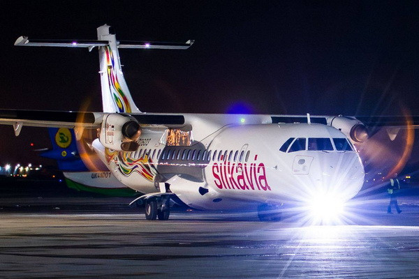 Silk Avia приступила к выполнению регулярных рейсов из Ташкента в Карши