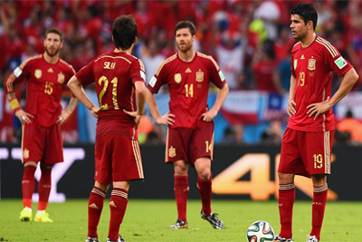 Chile ends Spain’s reign as champions